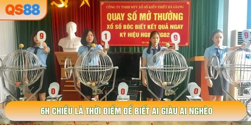 6h chiều là thời điểm để biết ai giàu ai nghèo 6h chiều là thời điểm để biết ai giàu ai nghèo